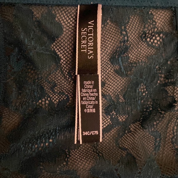 Hailey Bieber Victoria corset top. Dark green set. - Picture 3 of 4